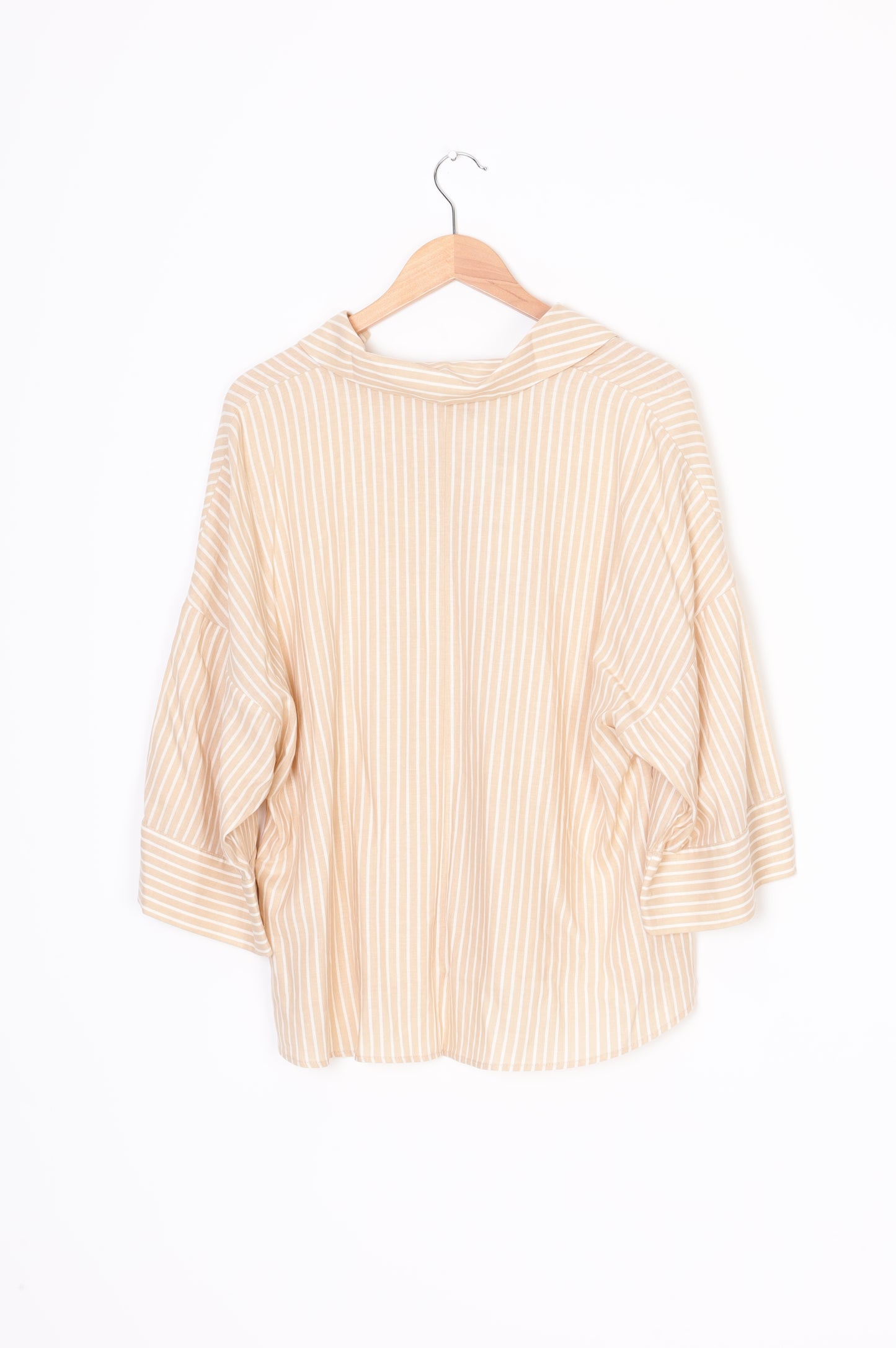 Zara Womens Beige Shirt Size M