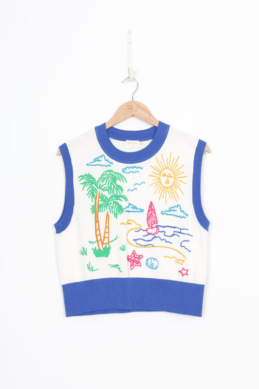 Gorman Womens Cream Vest Size 10