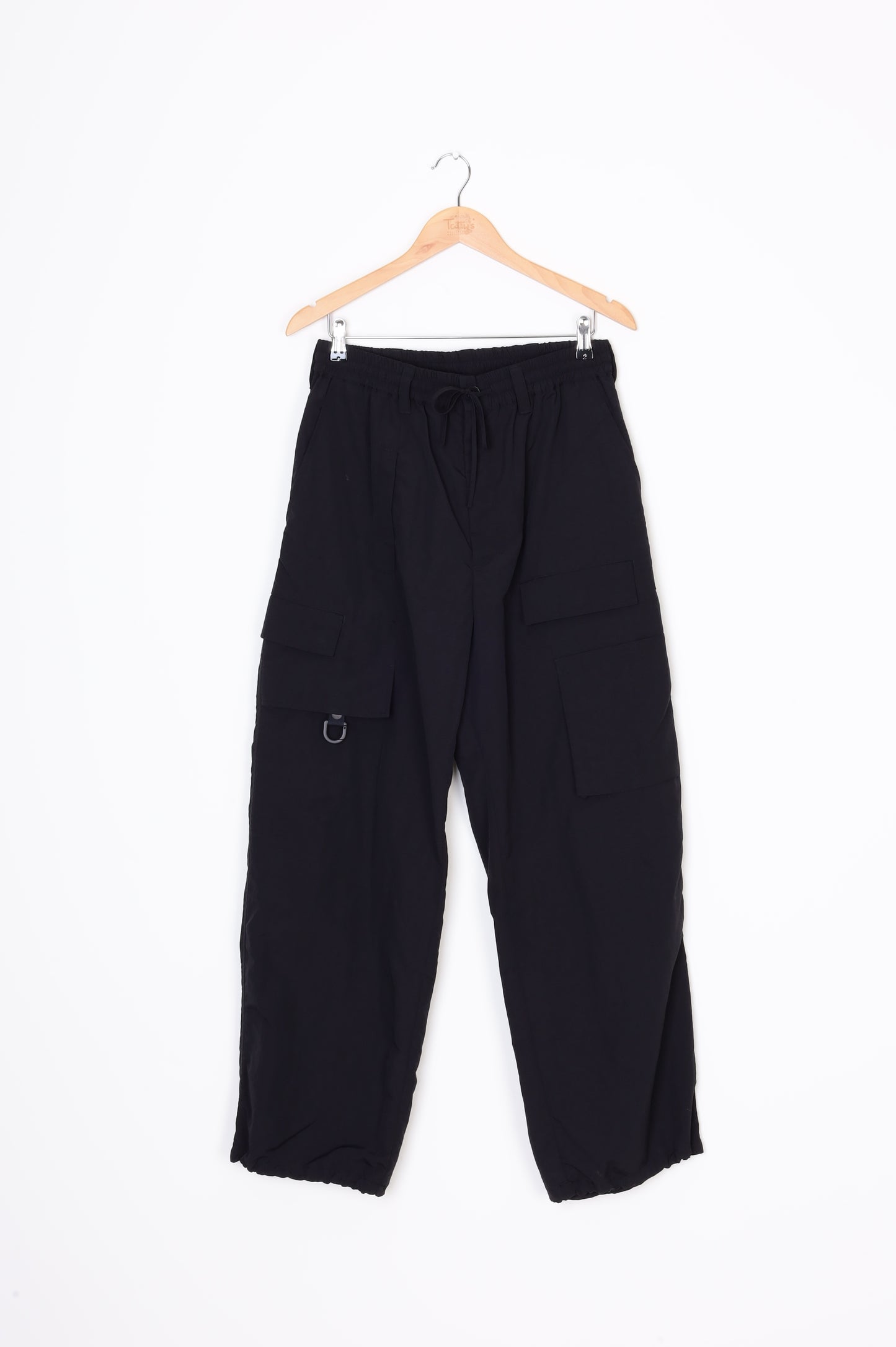 Y-3 Mens Black Pants Size S