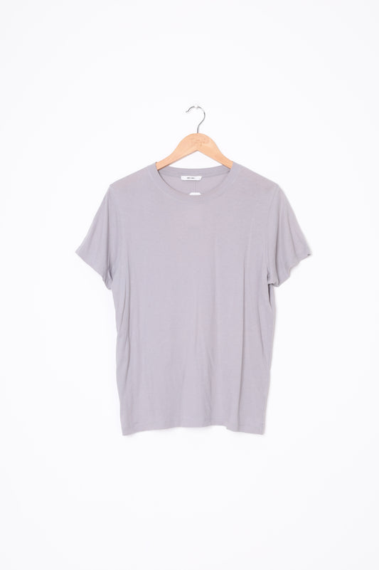 Jac+Jack Womens Grey T-shirt Size L