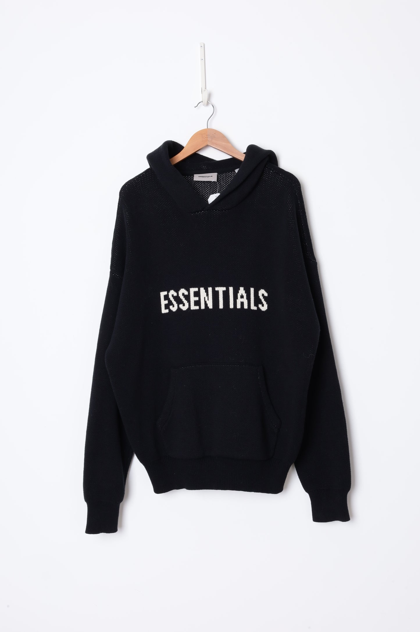 Essentials Fear of God Mens Black Jumper Size L