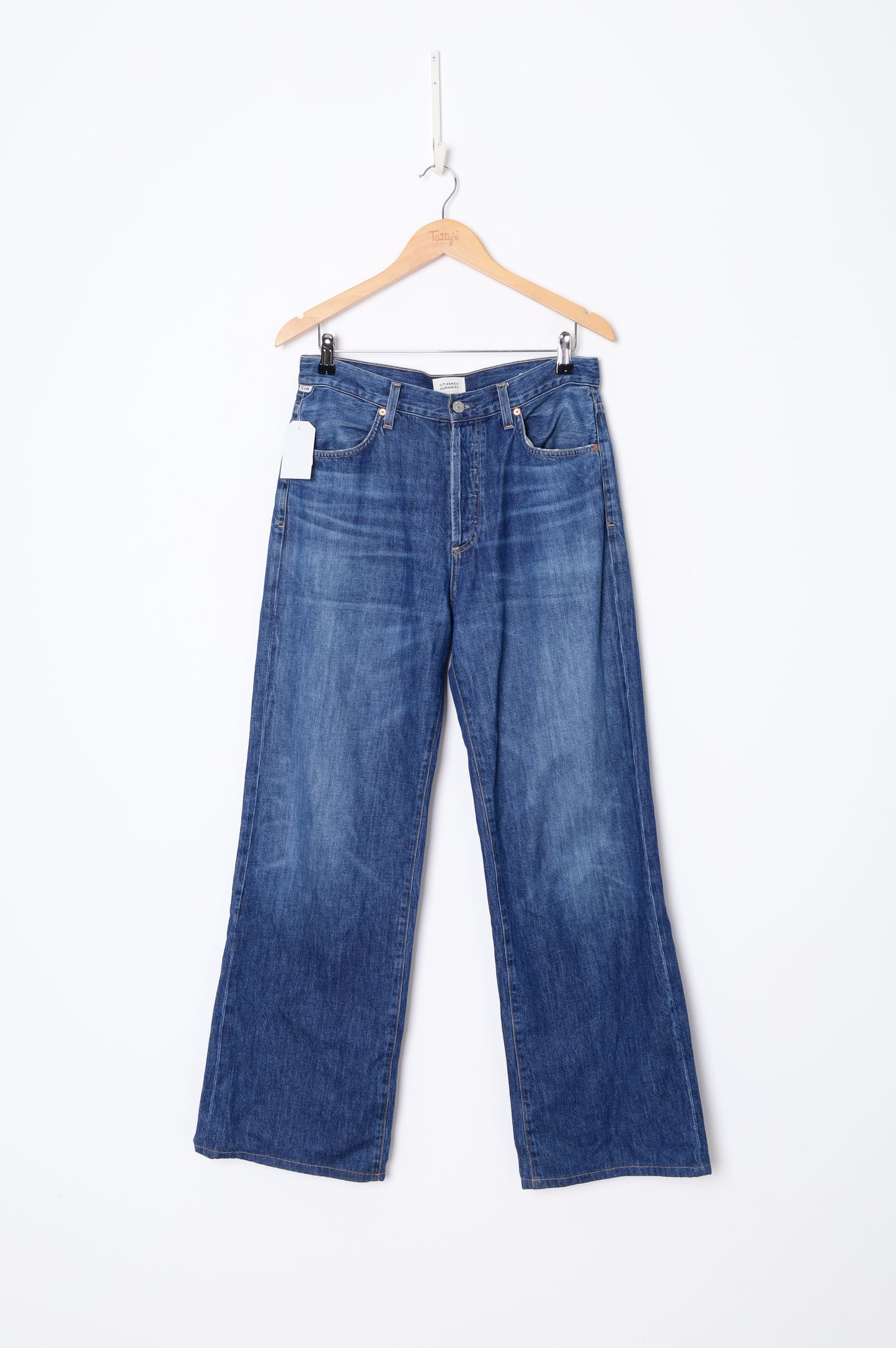 Citizens of Humanity Womens Blue Jeans Size W 28