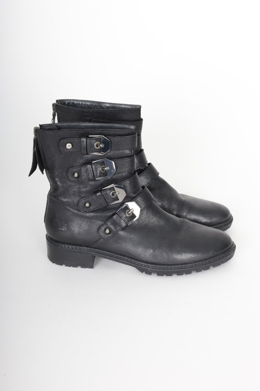 Stuart Weitzman Womens Black Boots  Size EU 37