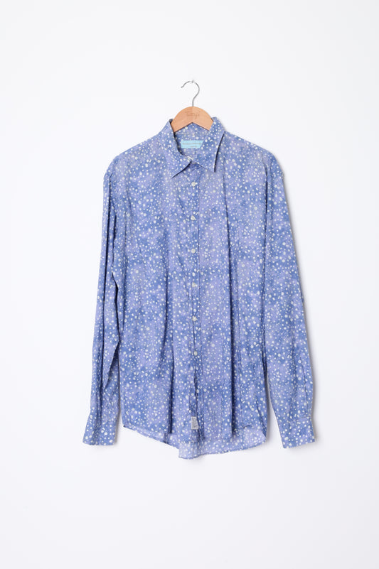 Alessandro Gherardeschi Mens Blue Shirt Size XXXL