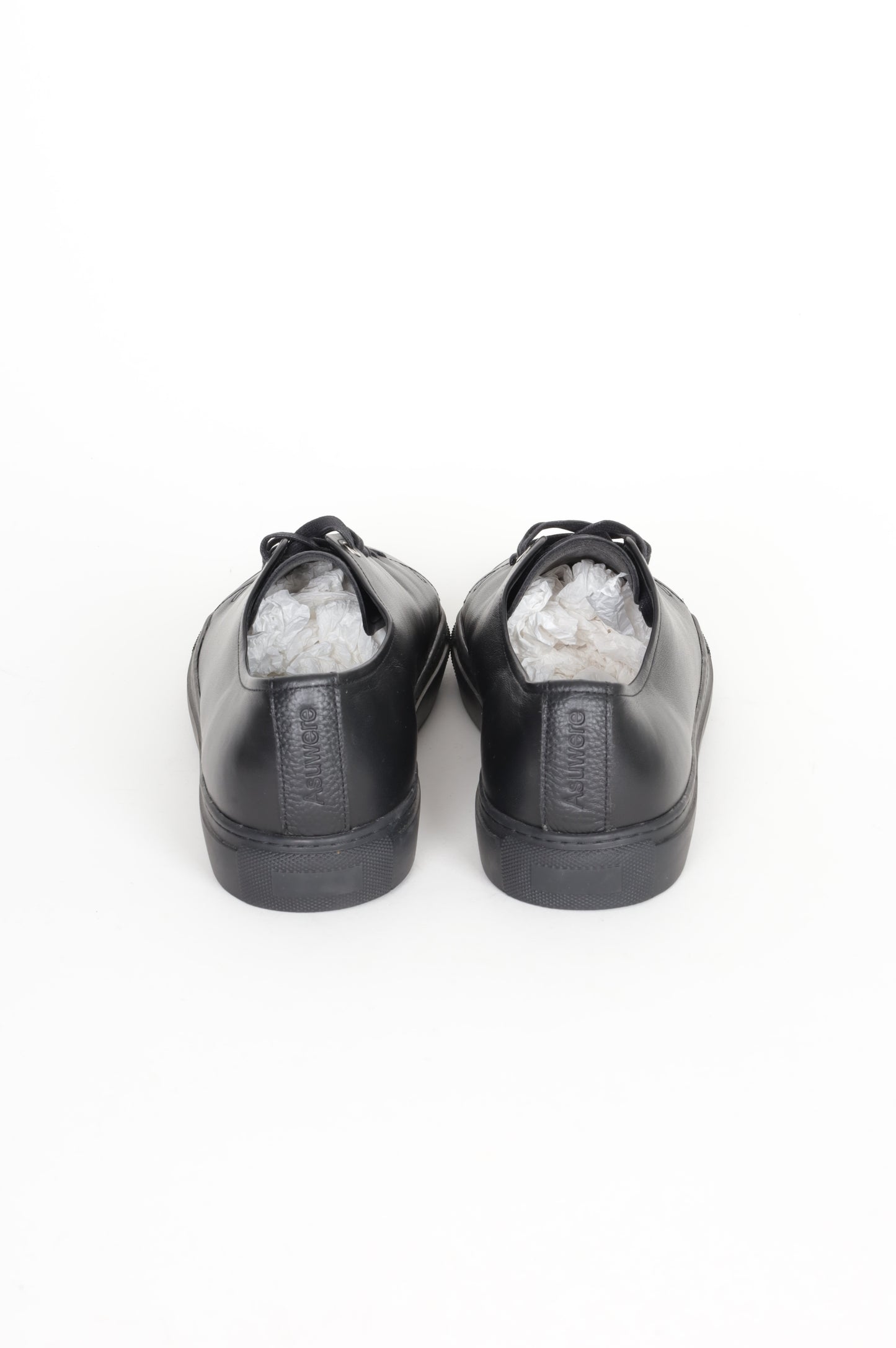 Asuwere Mens Black Sneakers Size EU 43