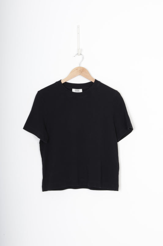 Cos Womens Black T-shirt Size M