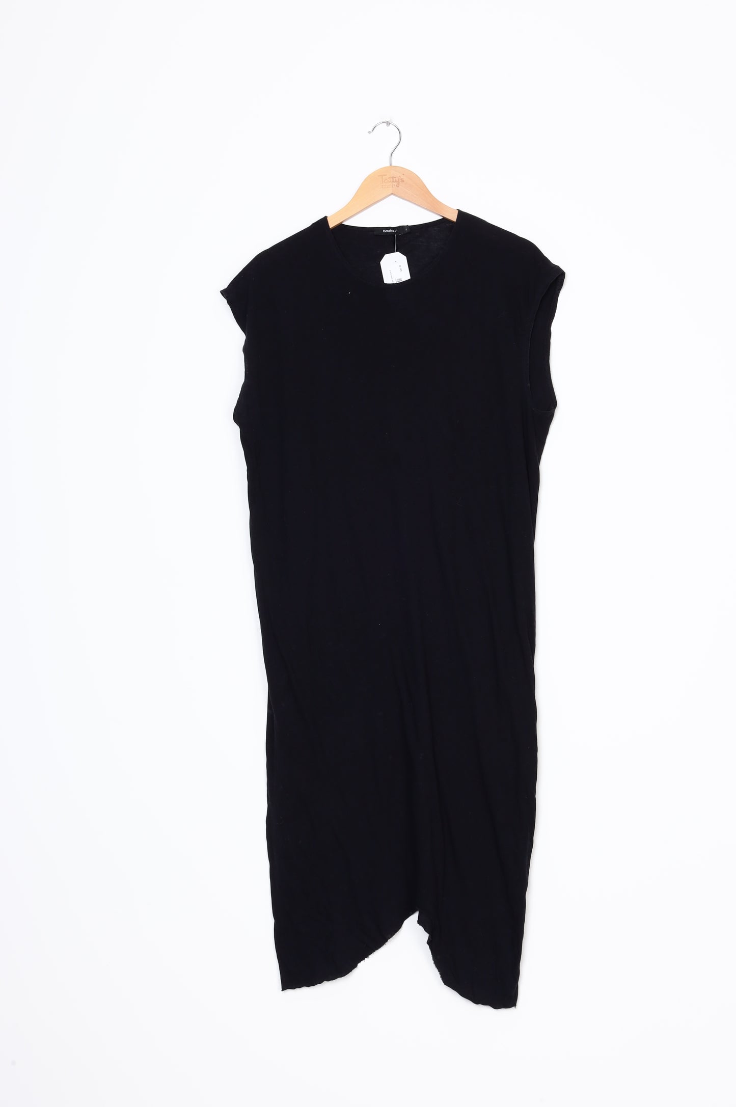 Bassike Womens Black Dress Size S