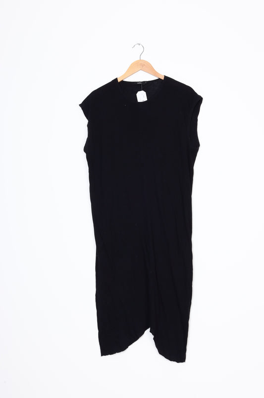 Bassike Womens Black Dress Size S