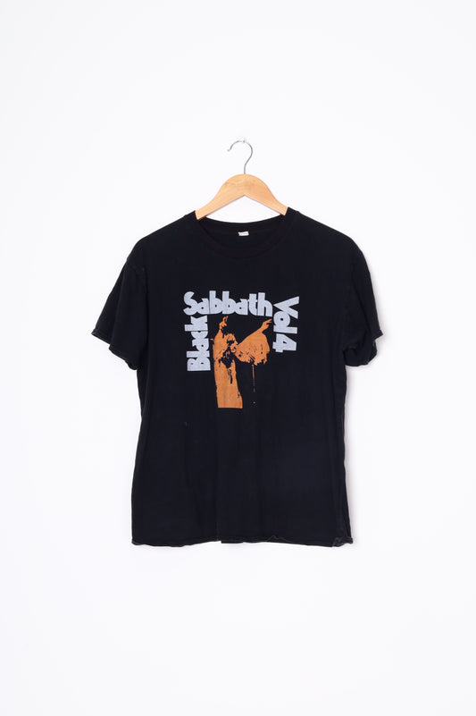 No Label Womens Black T-shirt Size M
