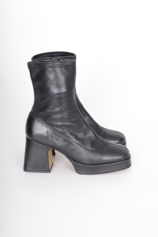Topshop Womens Black Boots  Size EU 41