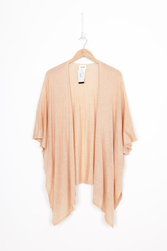 Seed Womens Beige Cardigan Size O/S