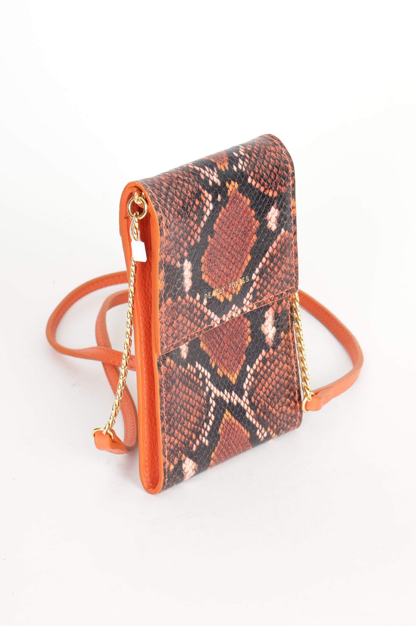 Deadly Ponies Womens Orange Bag Size O/S