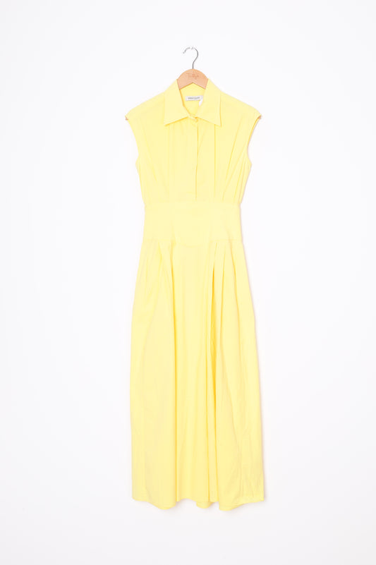 Anna Quan Womens Yellow Dress Size 6