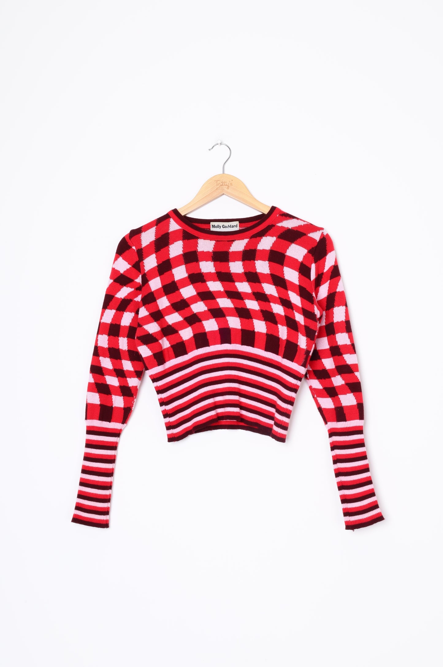 Molly Goddard Womens Red Jumper Size S