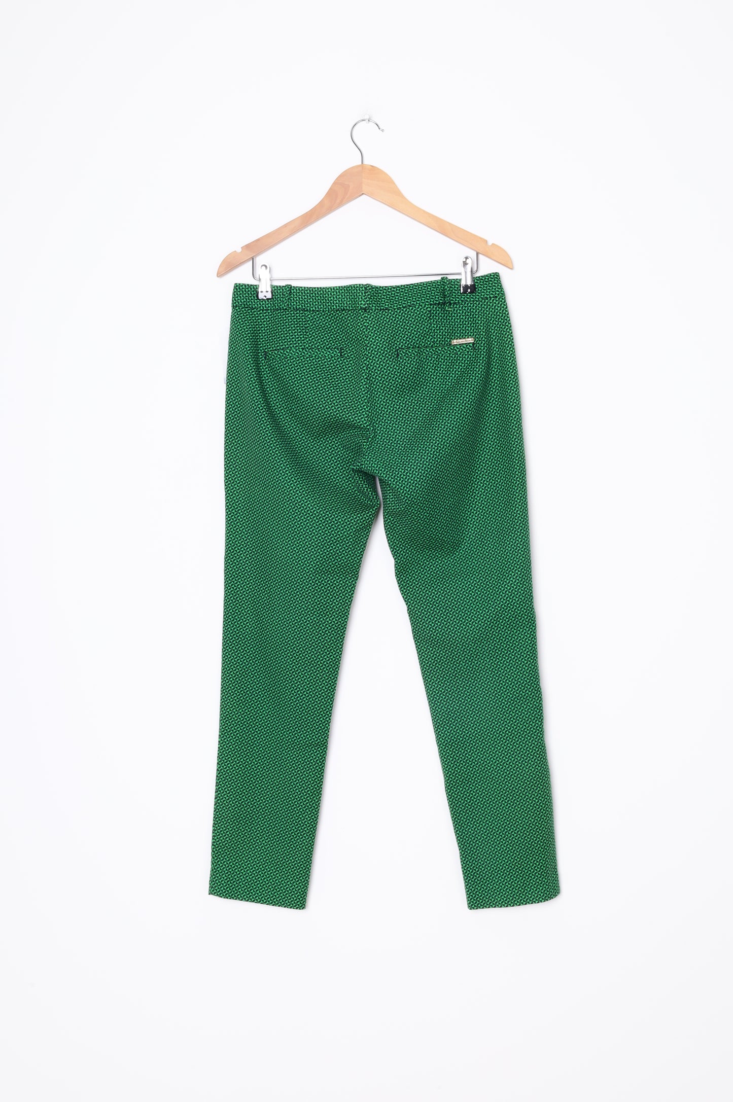 Michael Kors Womens Green Pants Size W 32