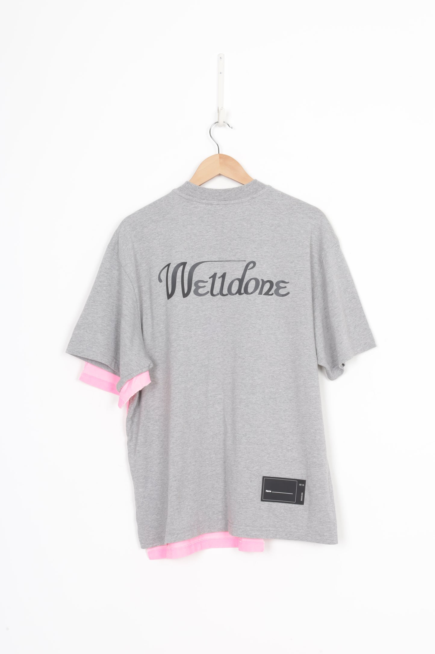 Welldone Mens Grey T-shirt Size XS