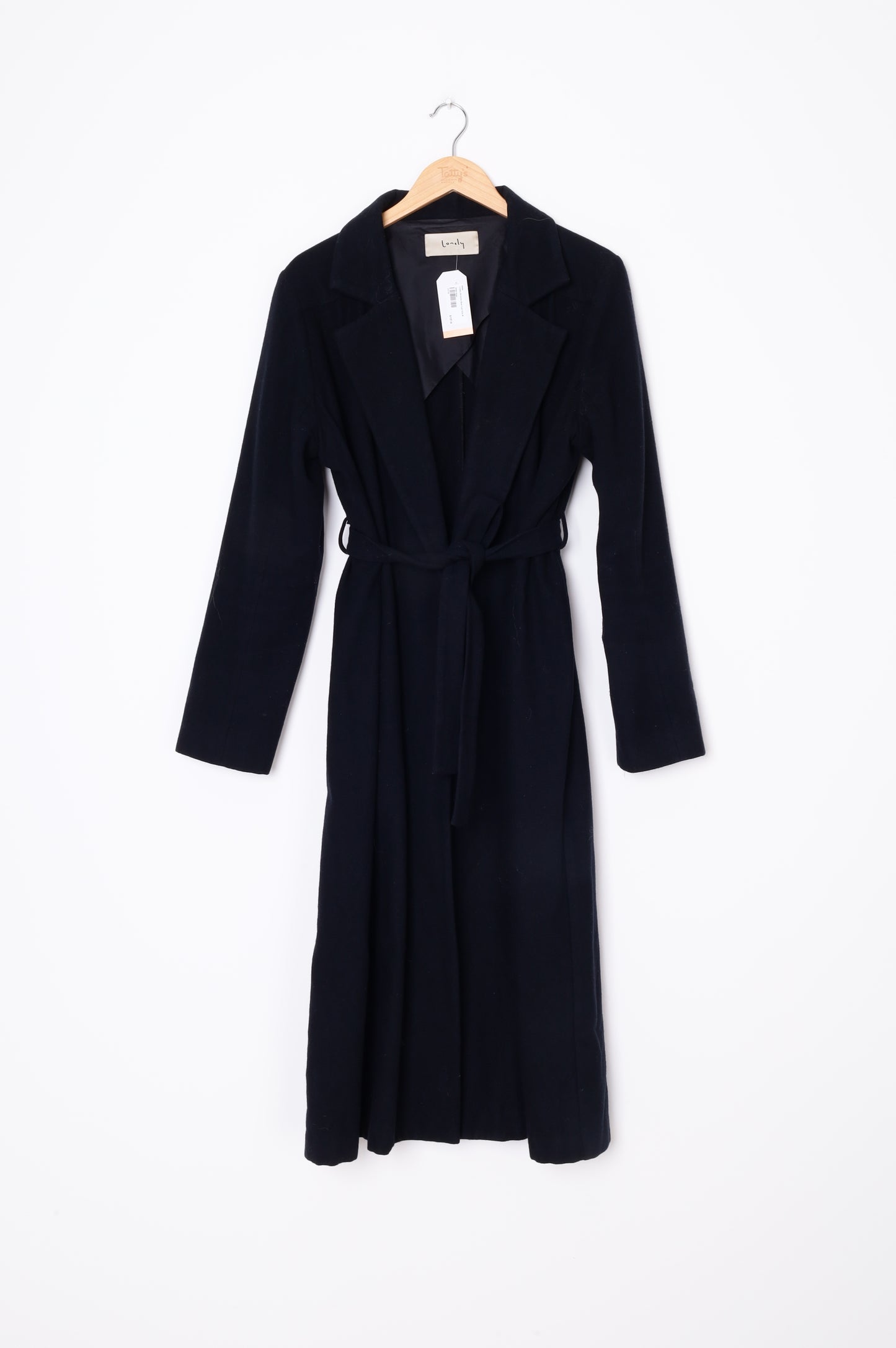 Lonely Womens Blue Coat Size M