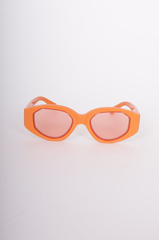 Karen Walker Unisex Orange Sunglasses Size O/S