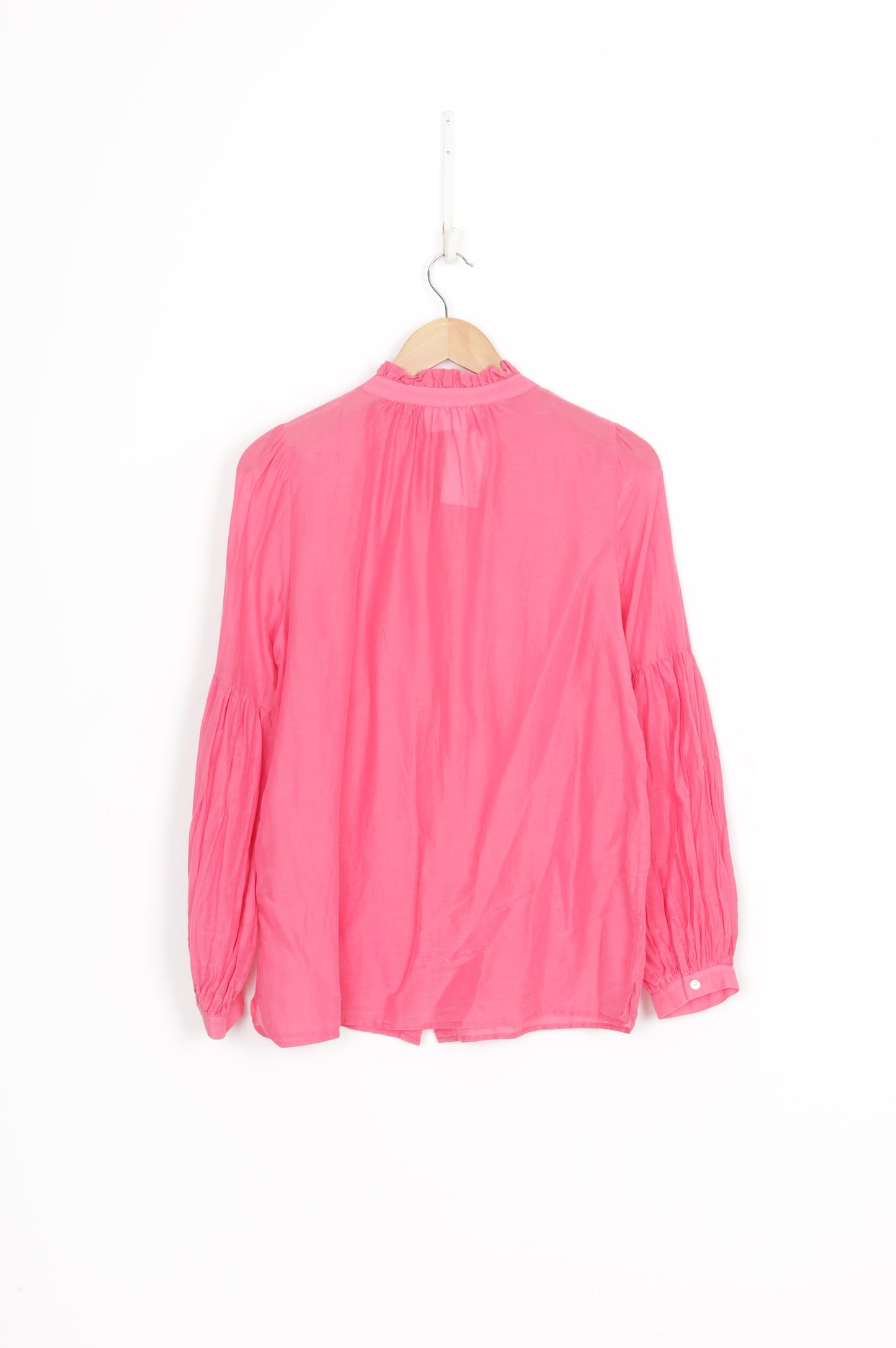 Bird & Knoll Womens Pink Shirt Size S