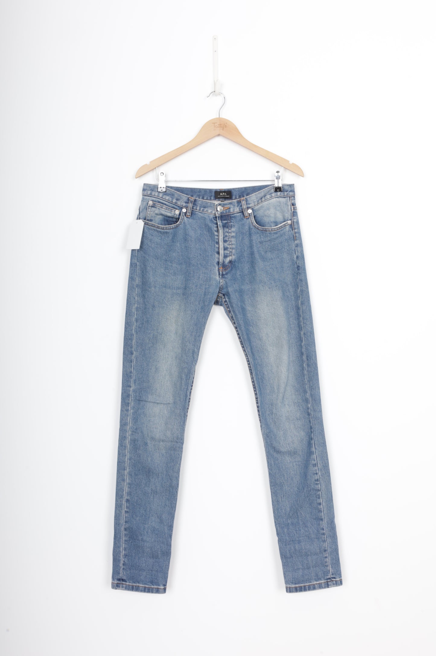 A.P.C Mens Blue Jeans Size W 30