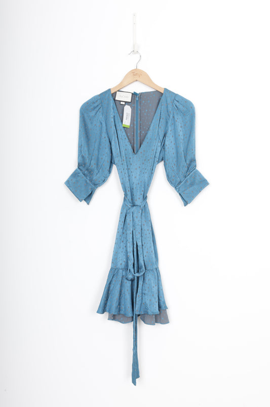 Alexie Womens Blue Dress Size M