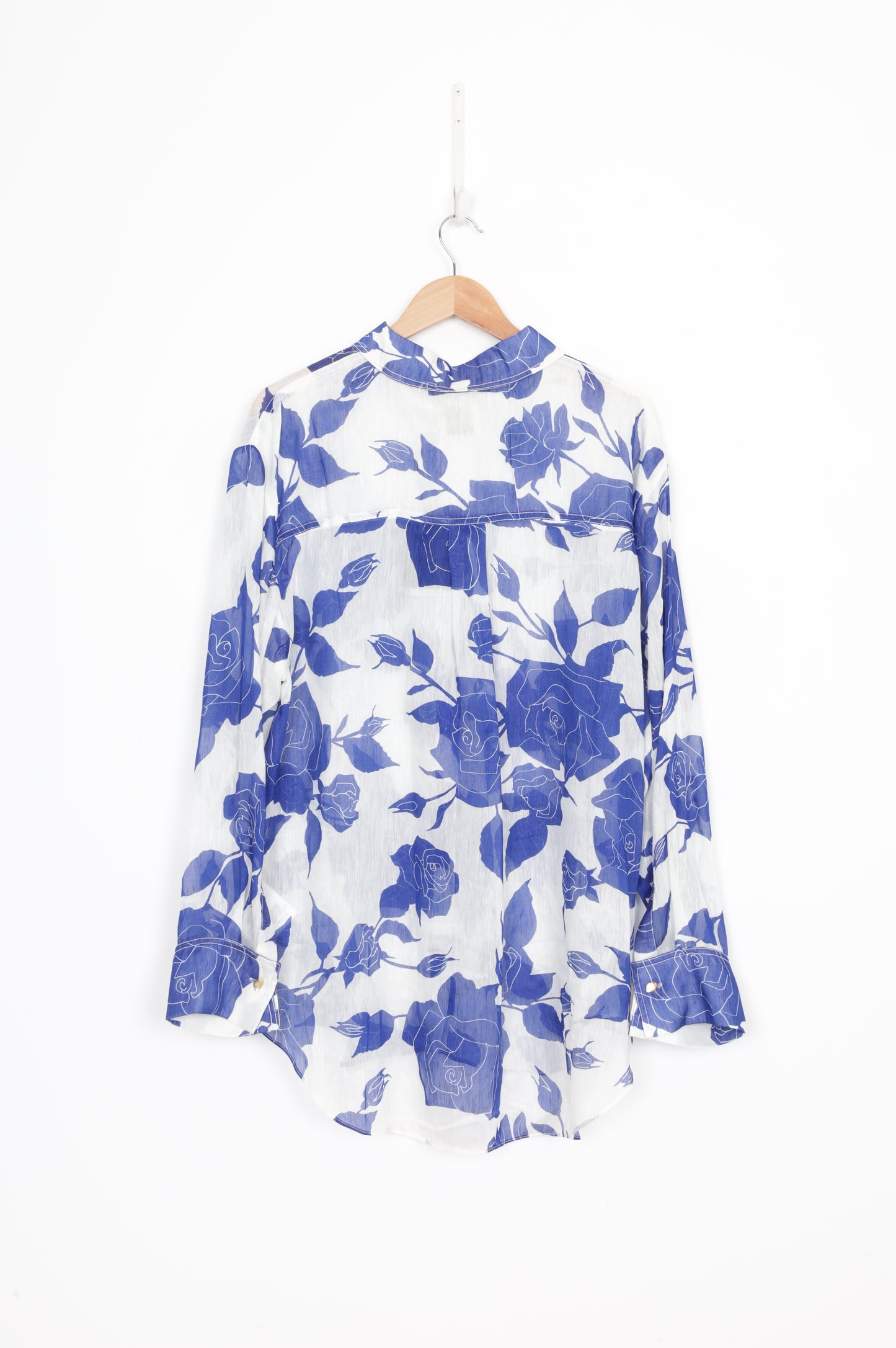 Aje Womens Blue Shirt Size 12