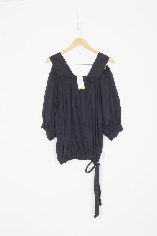 Mahsa Womens Black Top Size XS