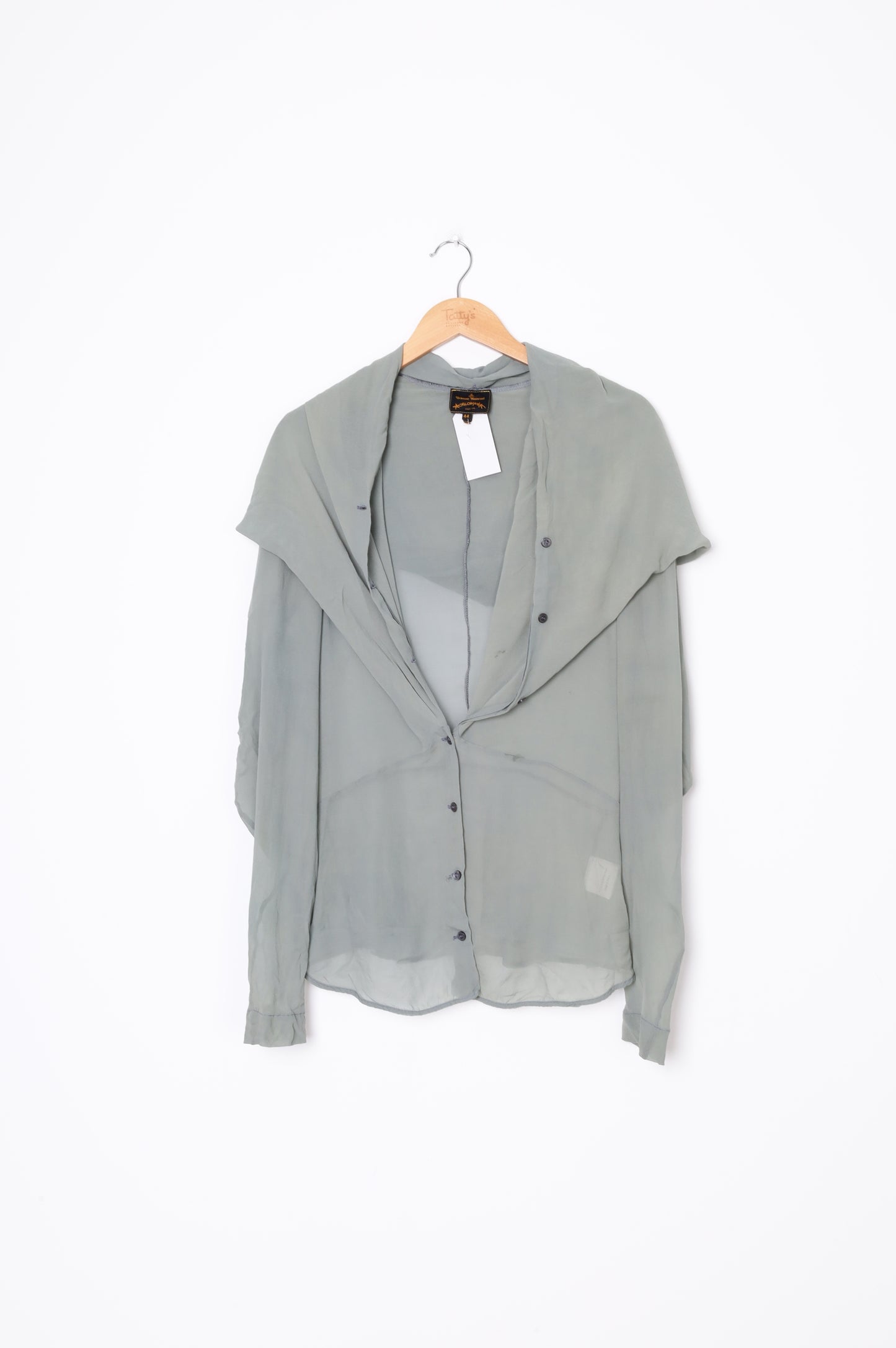 Vivienne Westwood anglomania Womens Green Top Size 44