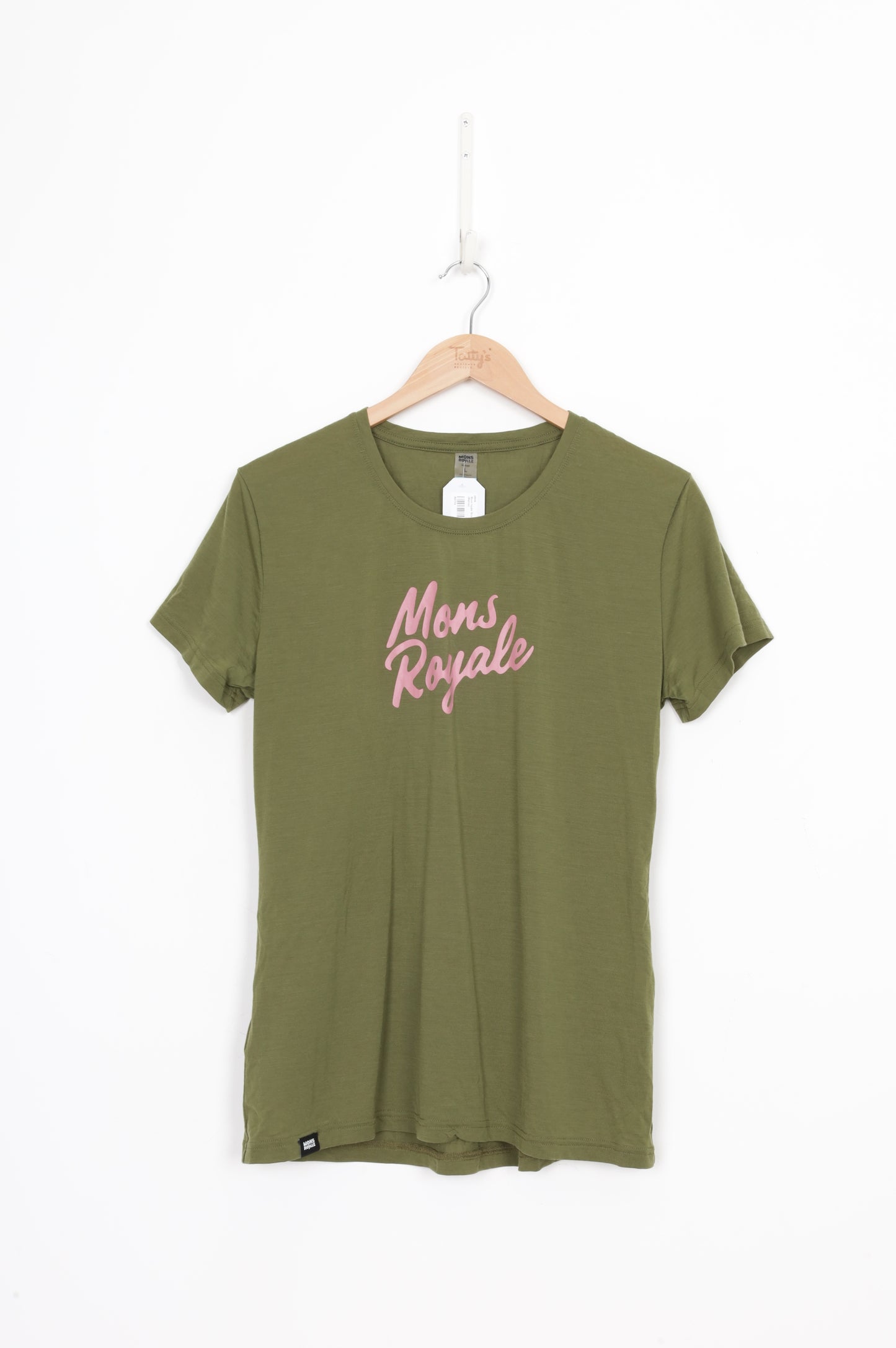 Mons royale Womens Green T-shirt Size L