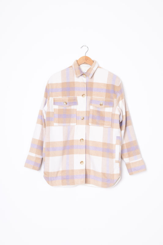Superette Womens Beige Jacket Size 6