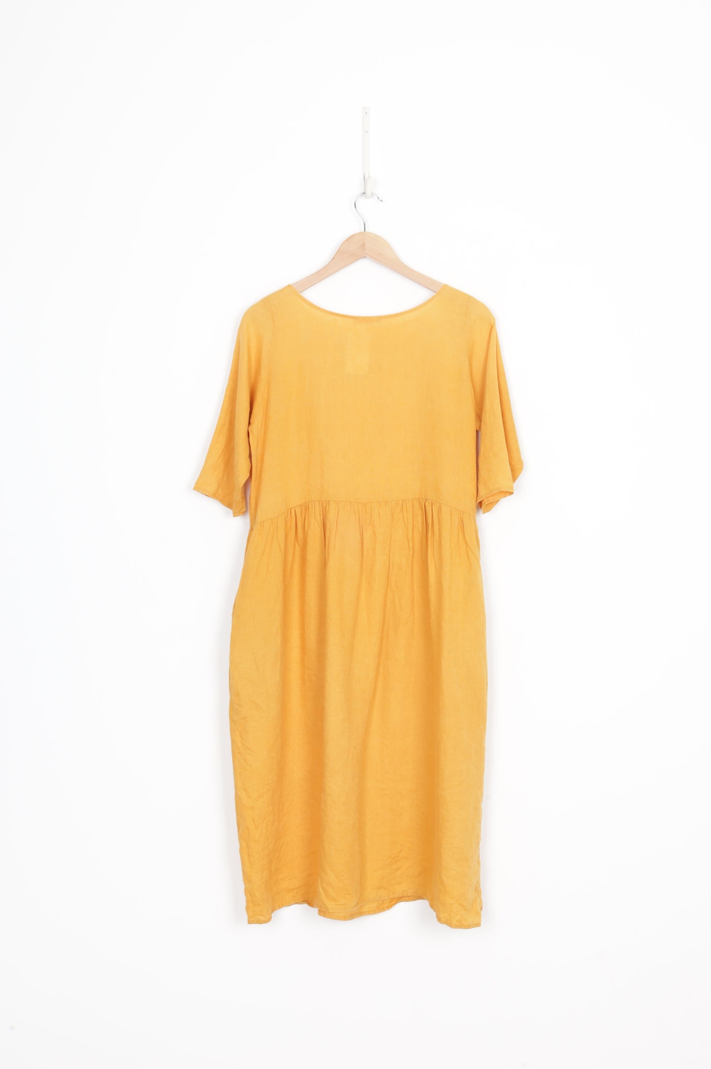 Widdess Womens Orange Dress Size 8