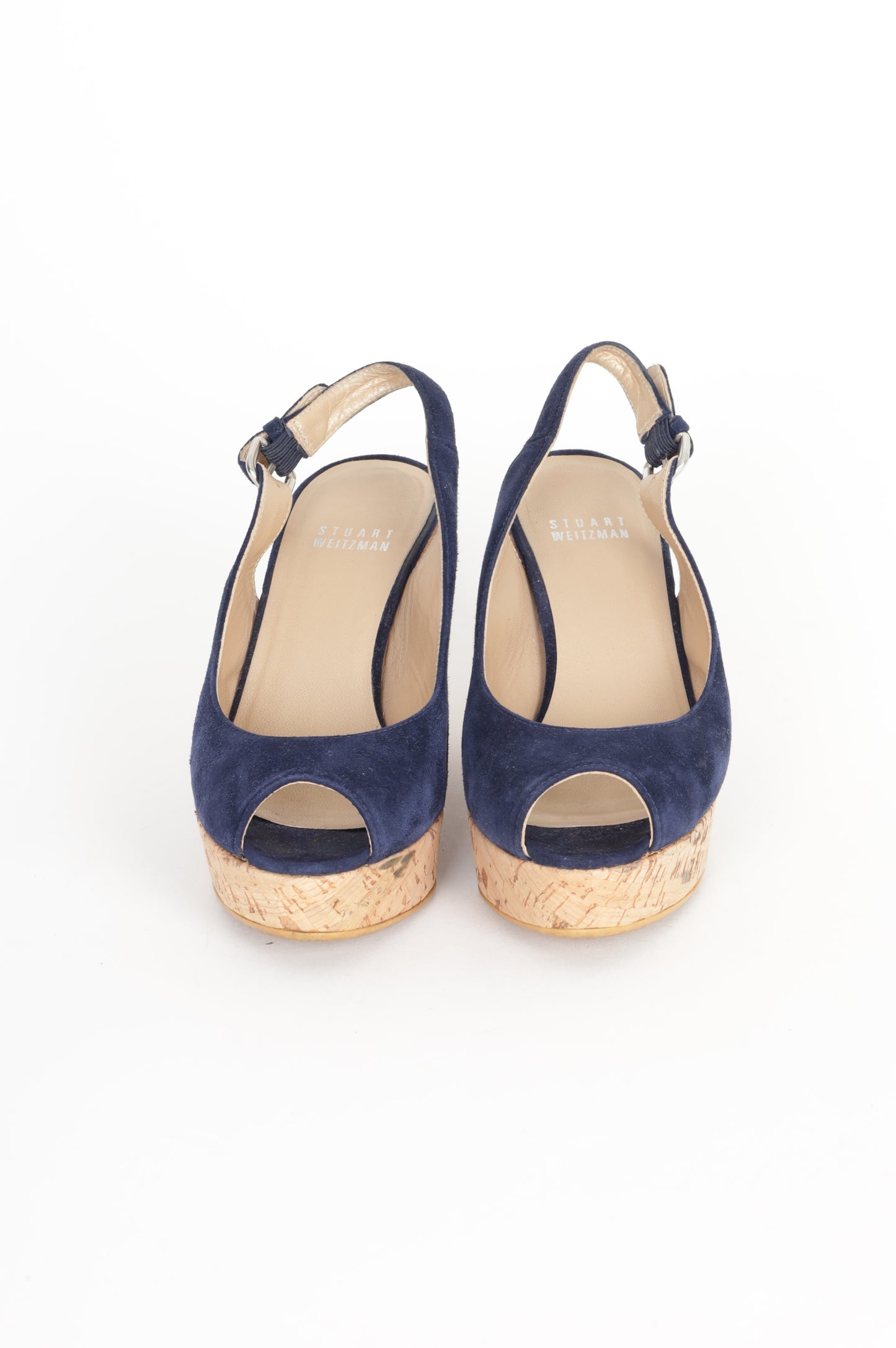 Stuart Weitzman Womens Blue Heels Size EU 36