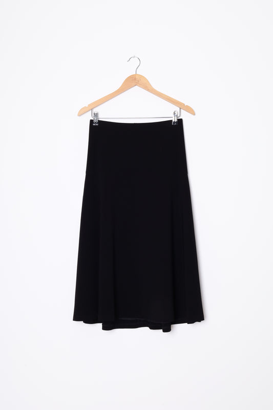 Juliette Hogan (NZ made) Womens Black Skirt Size 6