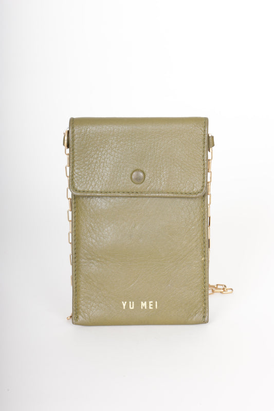 Yu Mei Womens Green Bag Size O/S
