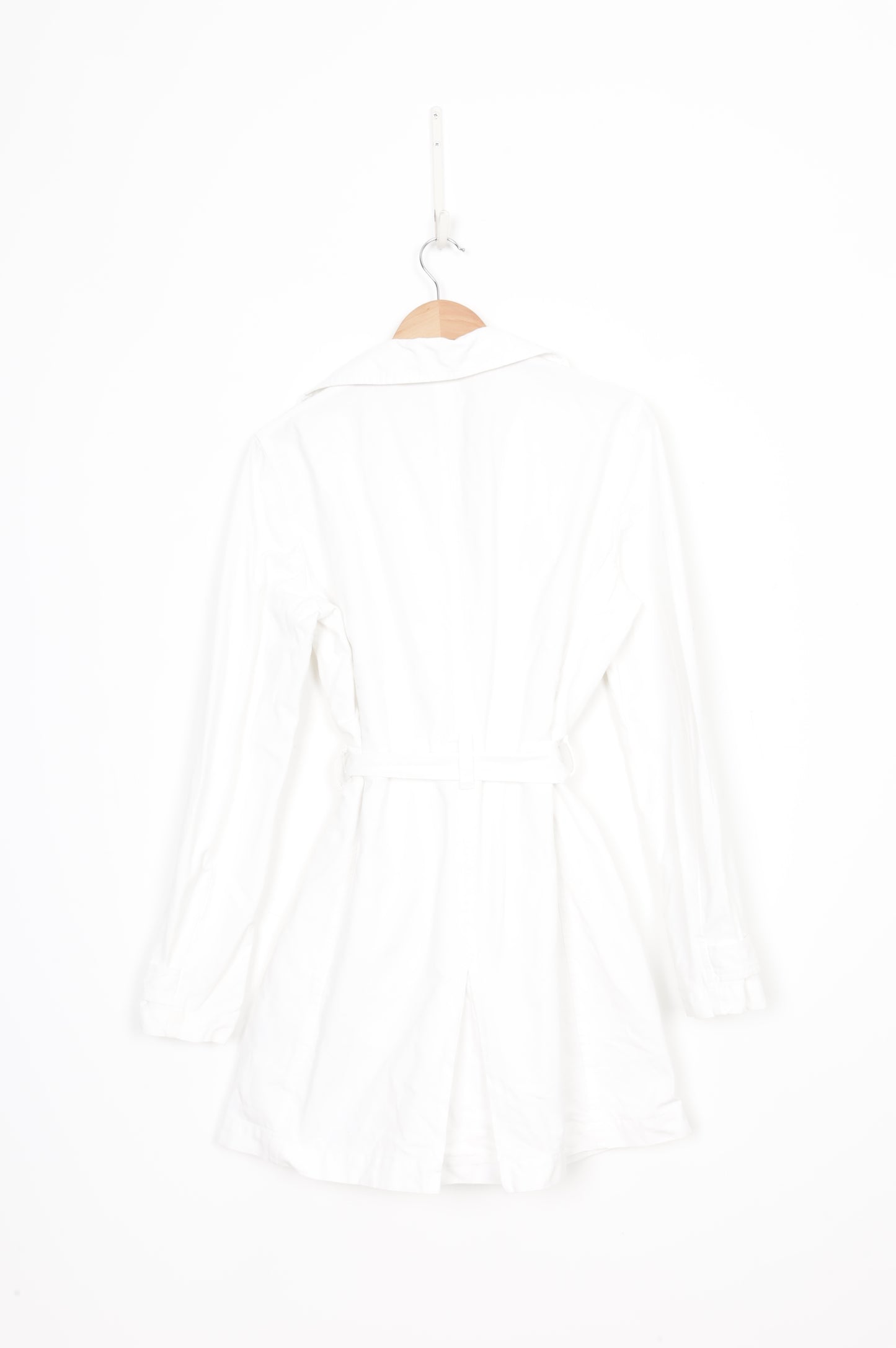 Workshop Womens White Coat Size M