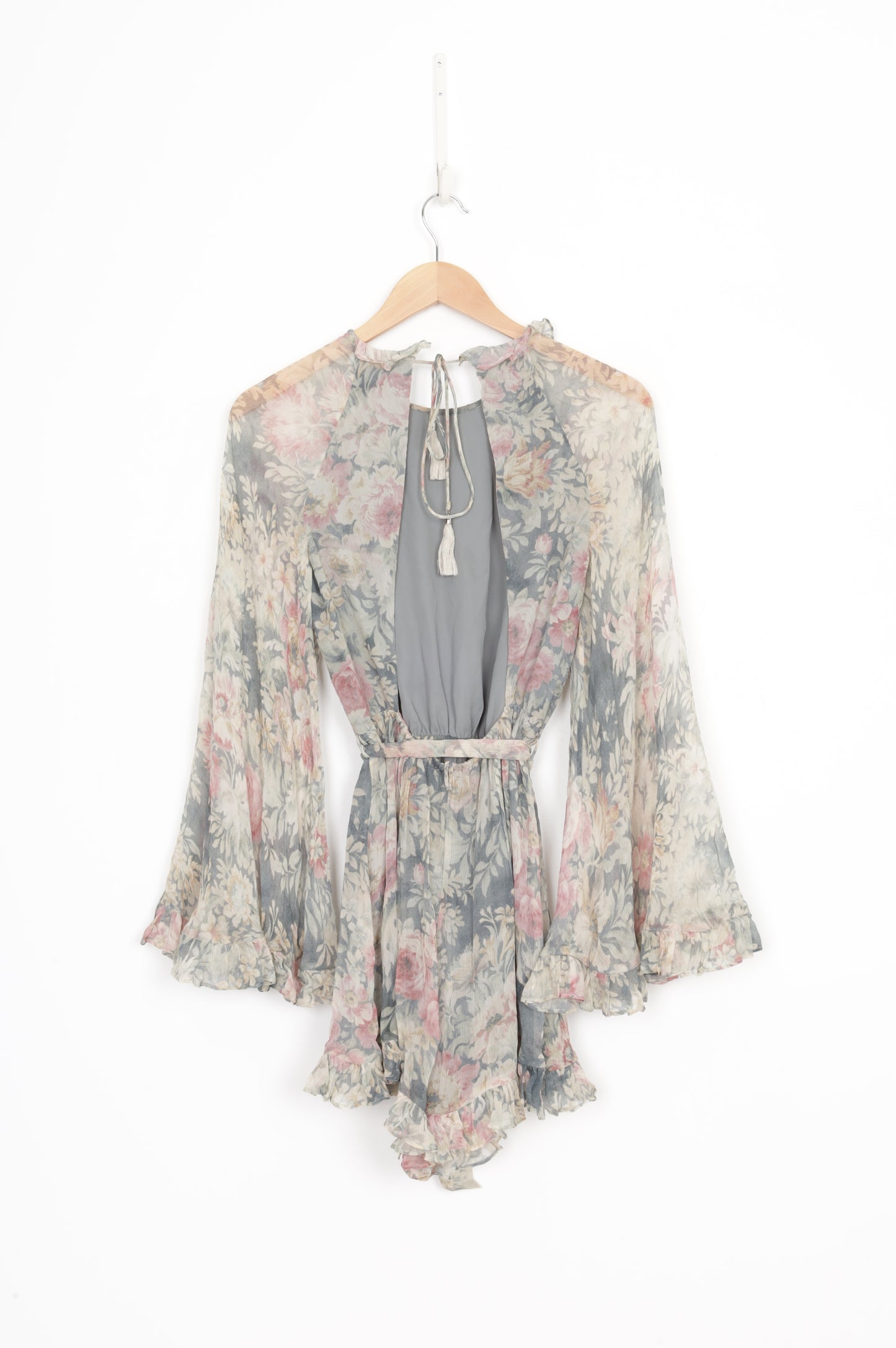 Zimmermann Womens Blue Playsuit Size 0