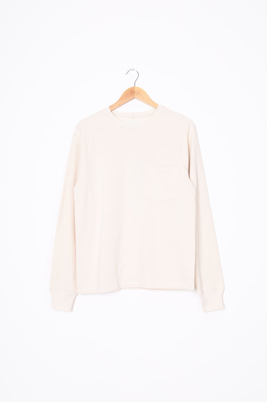 Drake's Mens Cream Sweatshirt Size M