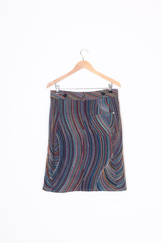 Paul Smith Womens Blue Skirt Size 42