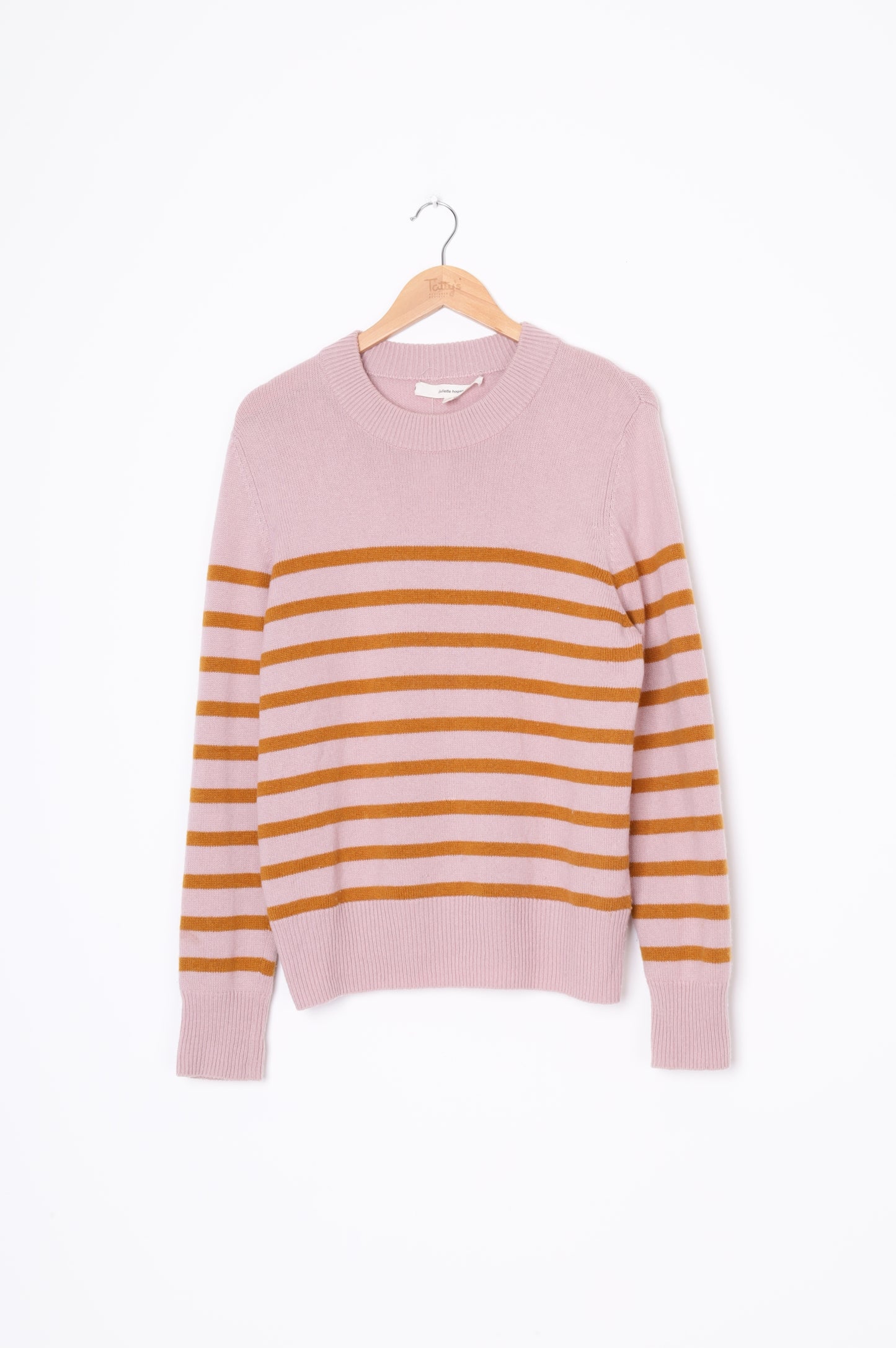 Juliette Hogan Womens Pink Jumper Size M