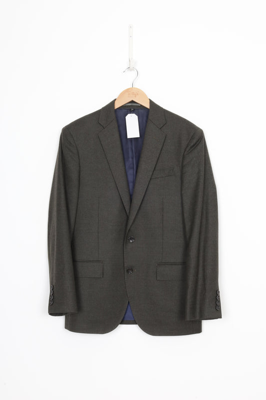 J. Crew Mens Grey Blazer Size 36