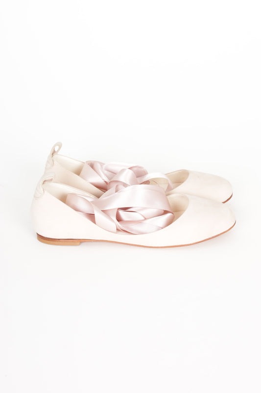 The White Ribbon Womens Pink Shoes Size 39