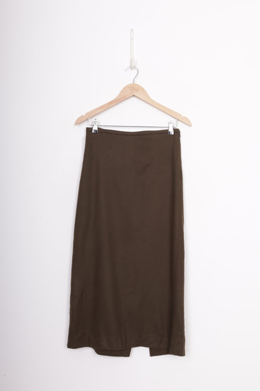 Statement Womens Brown Skirt Size S
