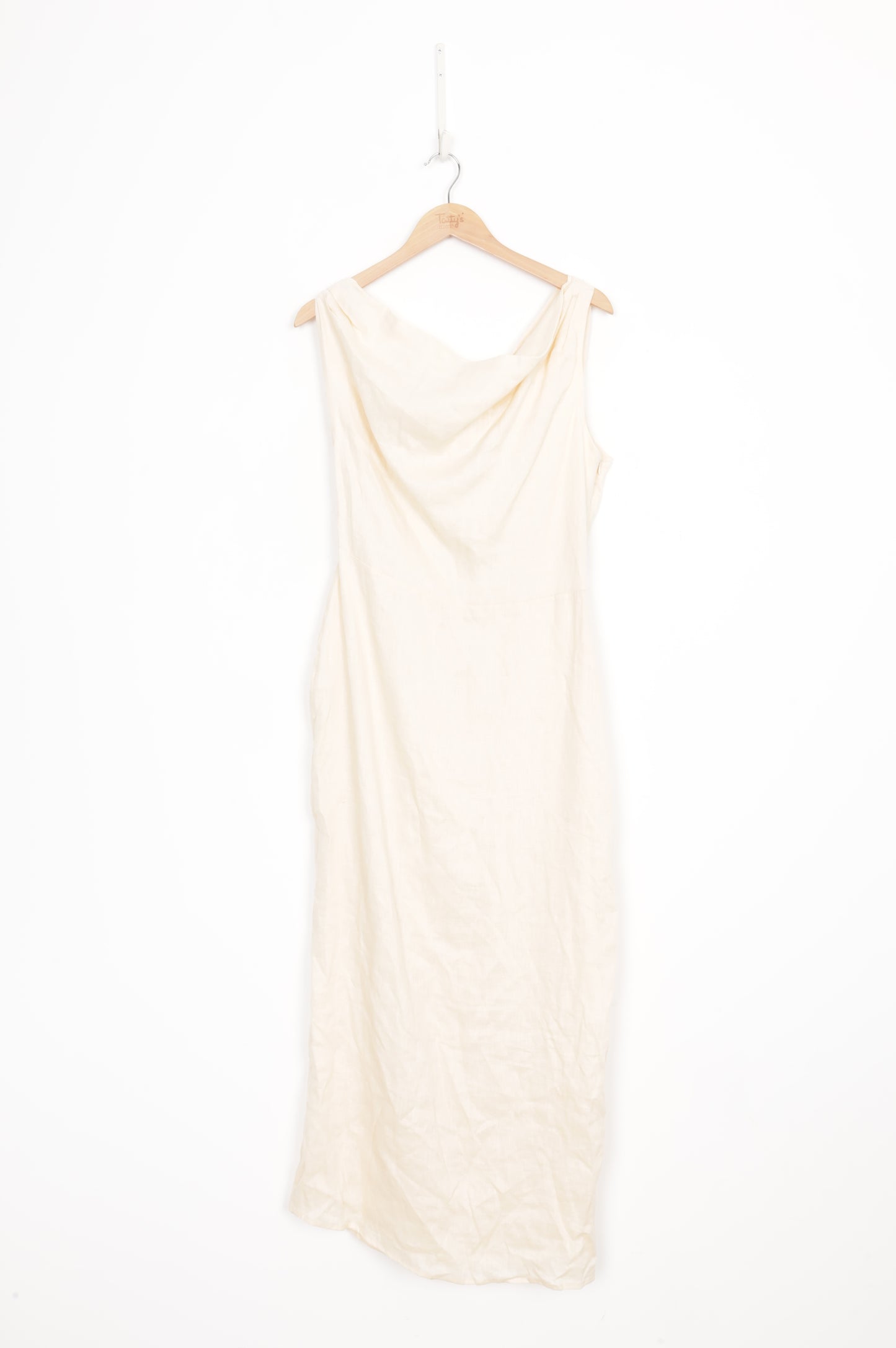 Dissh Womens Cream Dress Size 14