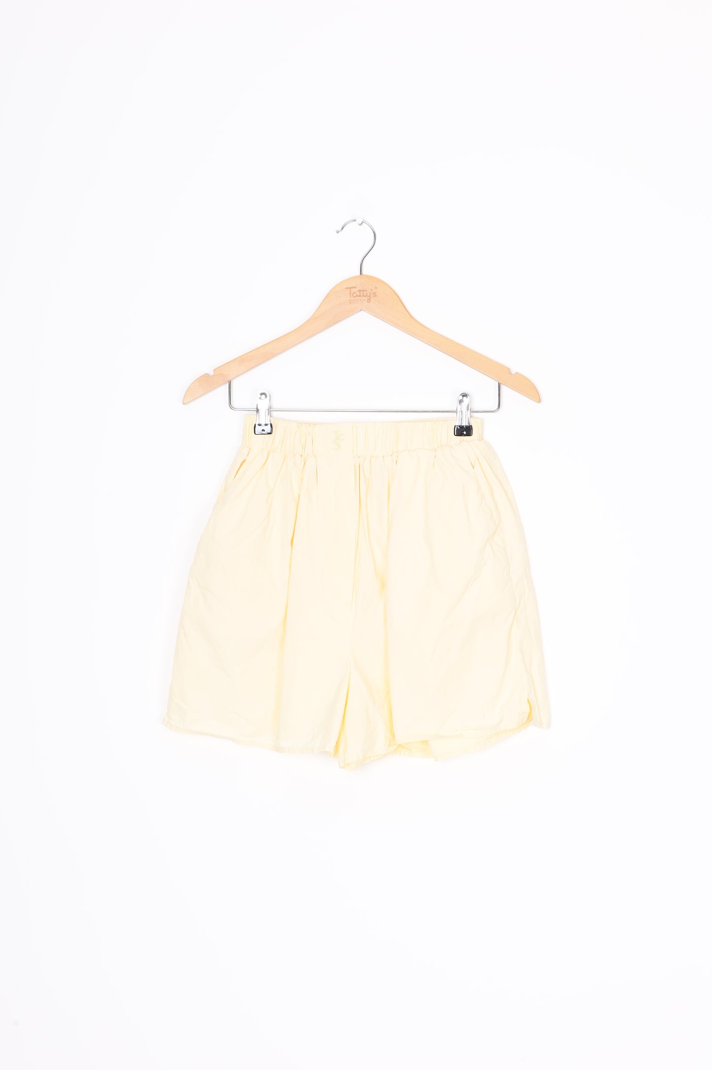 Frankie Shop Womens Yellow Shorts Size M