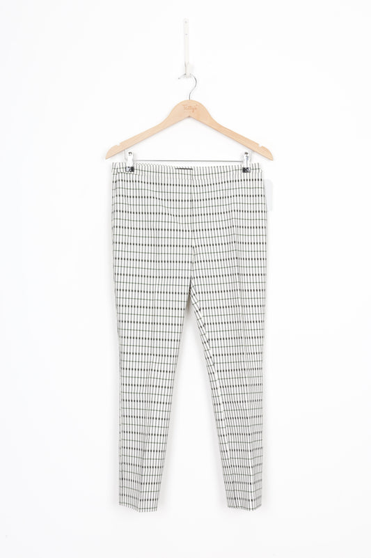 Theory Womens Cream Pants Size 8