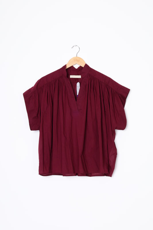 Vanessa Bruno Womens Red Top Size XS