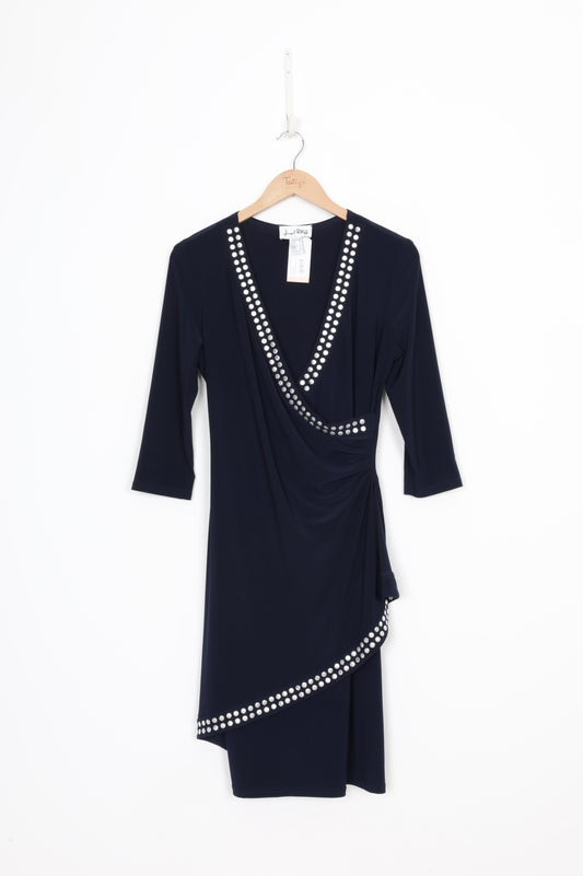 Joseph Ribkoff Womens Blue Dress Size 12