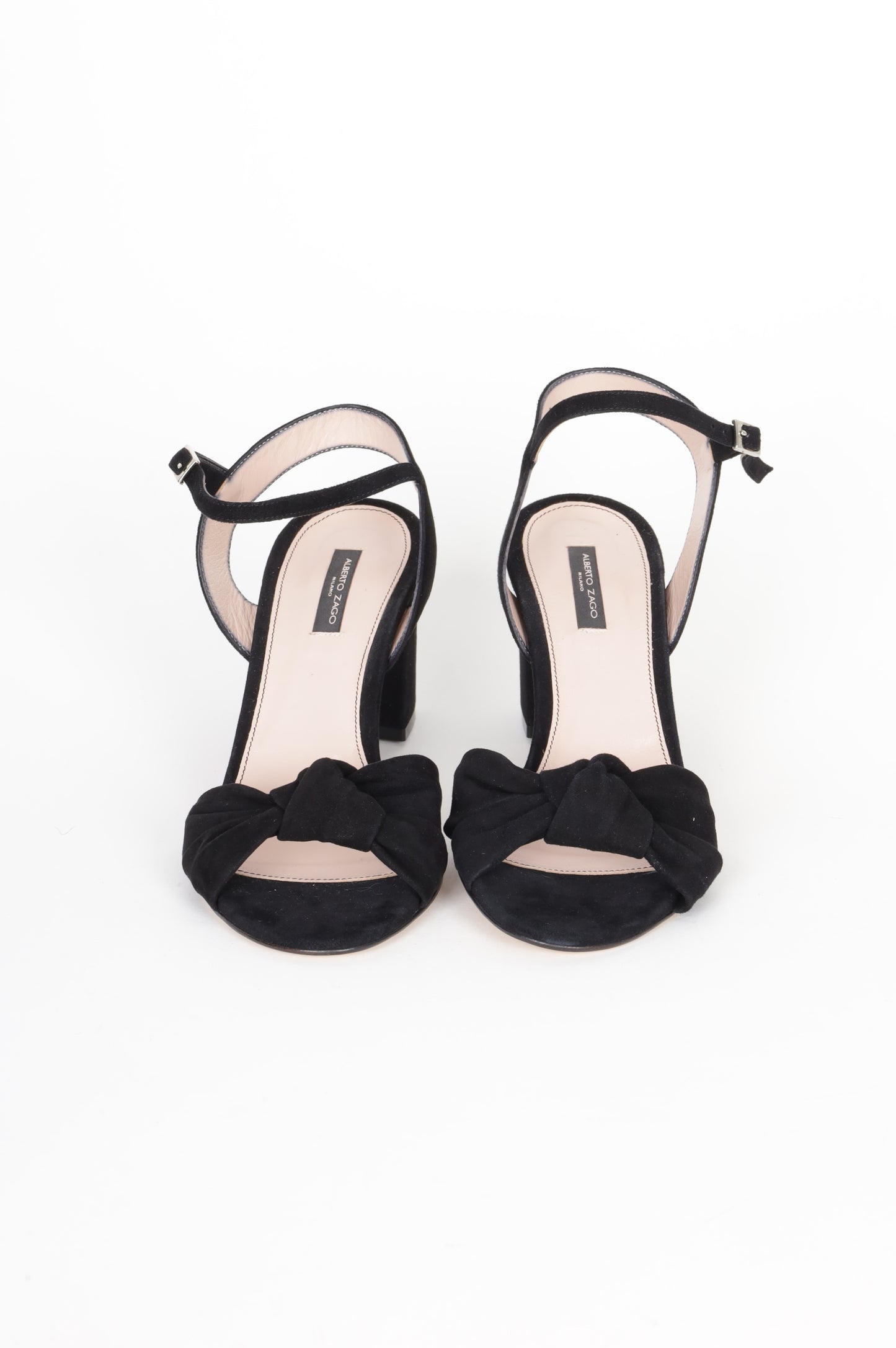 Alberto Zago Womens Black Heels Size EU 42