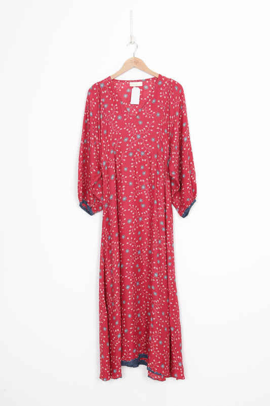 Natalie Martin Womens Red Dress Size S