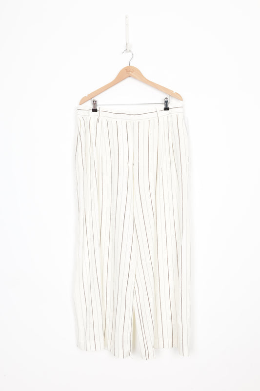 Sass & Bide Womens Cream Pants Size 16